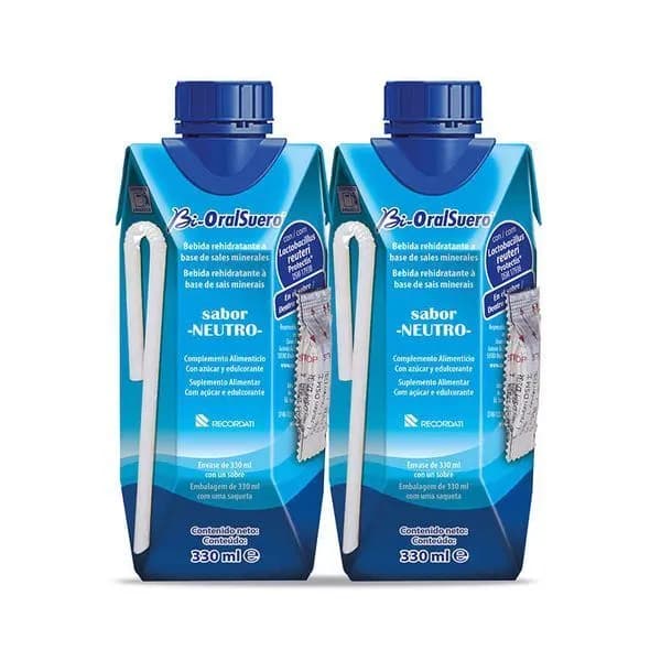 Bi-Oralsuero Neutro Sol Or 330Ml X2