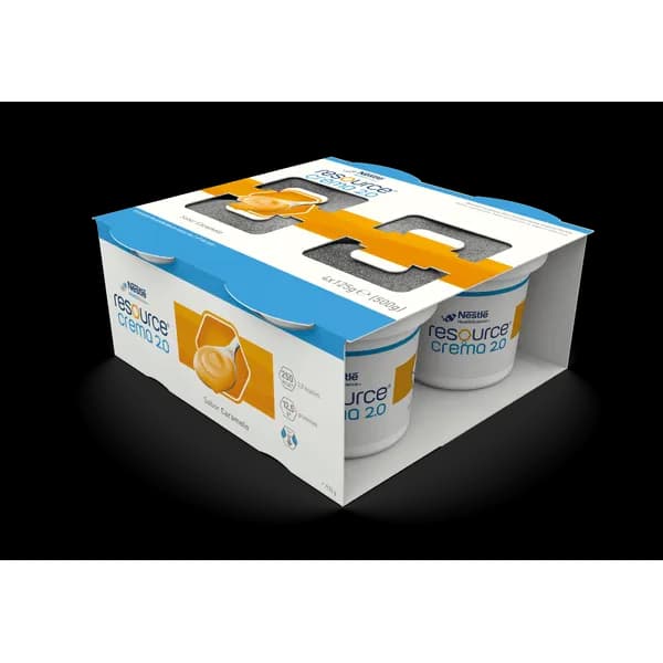 Resource Crema2.0 Cr Caramelo 125G X4