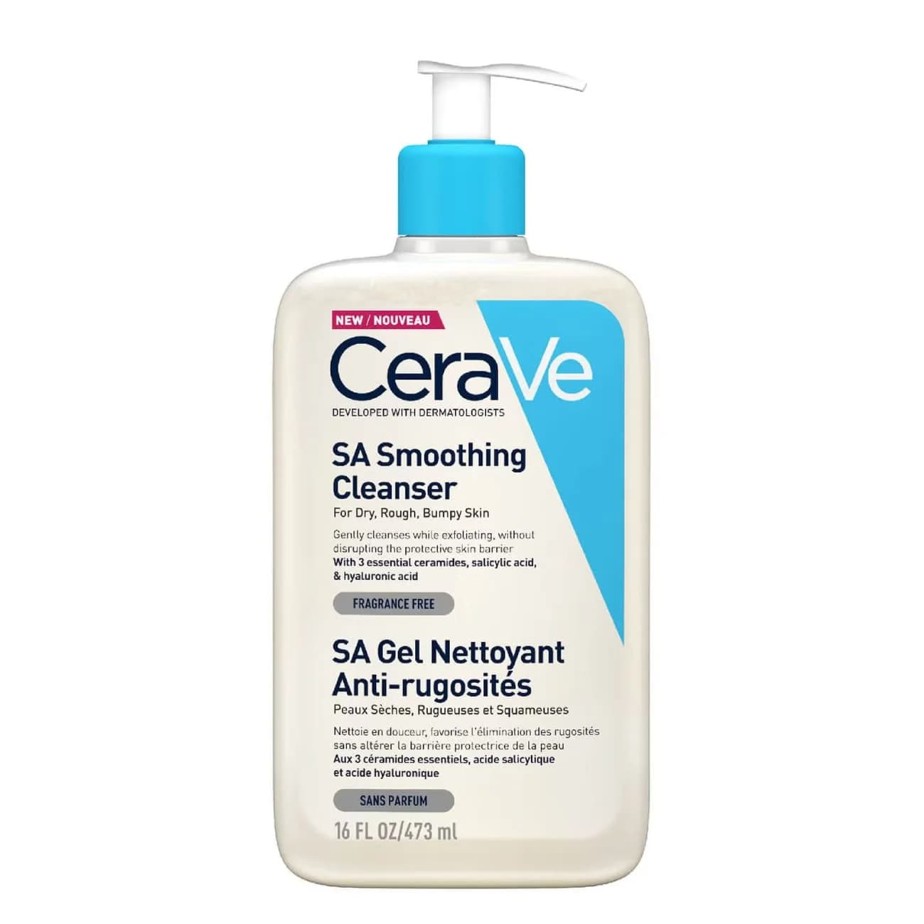 Cerave Sa Gel Limp Rugosidade 473ml