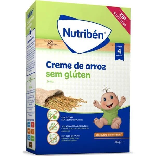Nutriben Farinhas Creme Arroz 250G