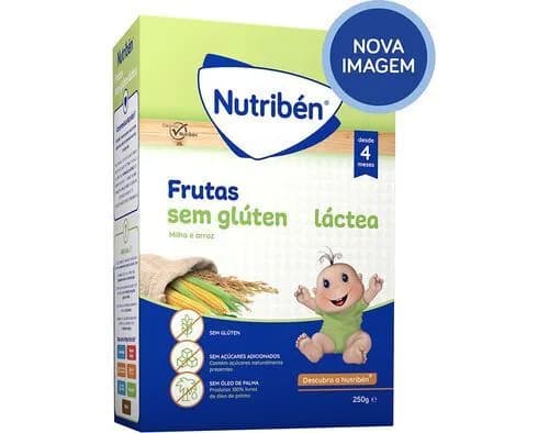 Nutriben Farinhas Frutas S/Glut La 250G