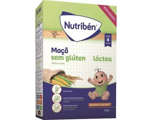 Nutriben Farinhas Maca S/Glut Lact 250g