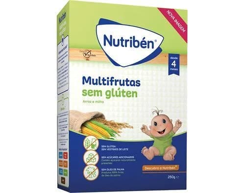 Nutriben Farinhas Multifrutas S/Glut 250G