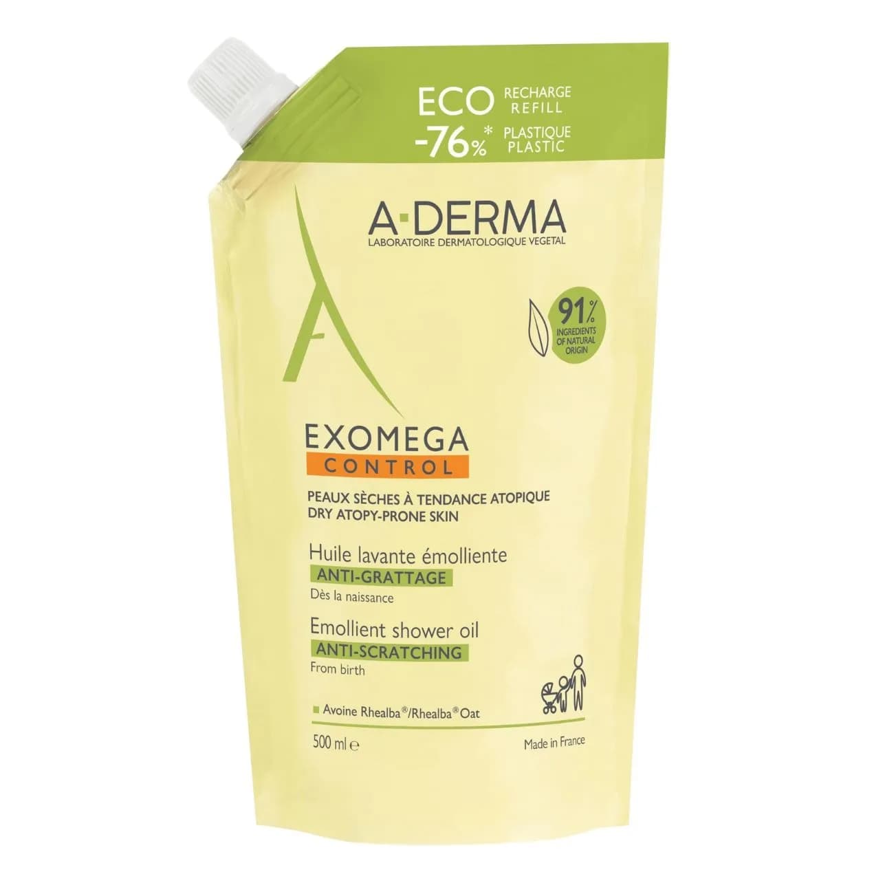 A-Derma Exomega Cont Ol Duche Rec 500ml