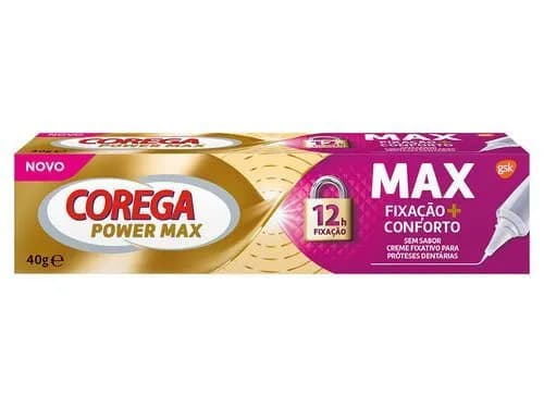 Corega Max Fix+Conf Cr Fix Prot Dent40g