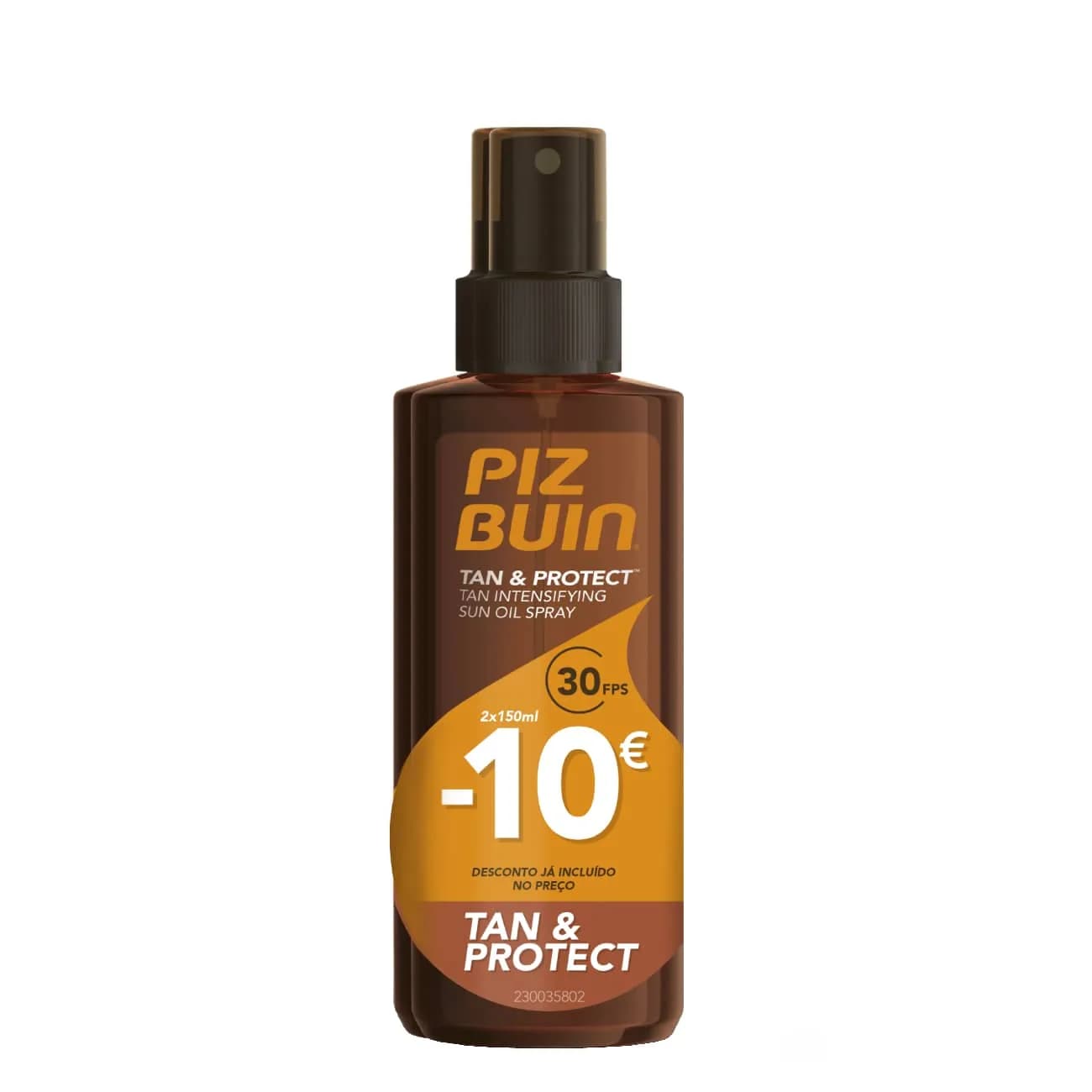 Piz Buin Tan Prot Ol Spray SPF30 150x2