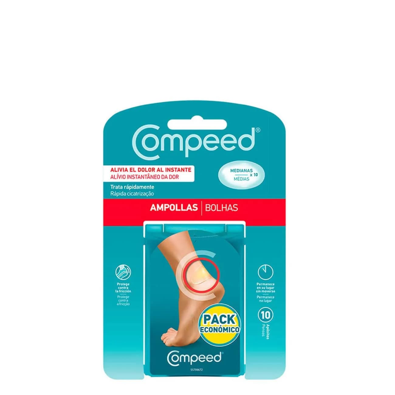 Compeed Penso Bolhas Med Econ X10