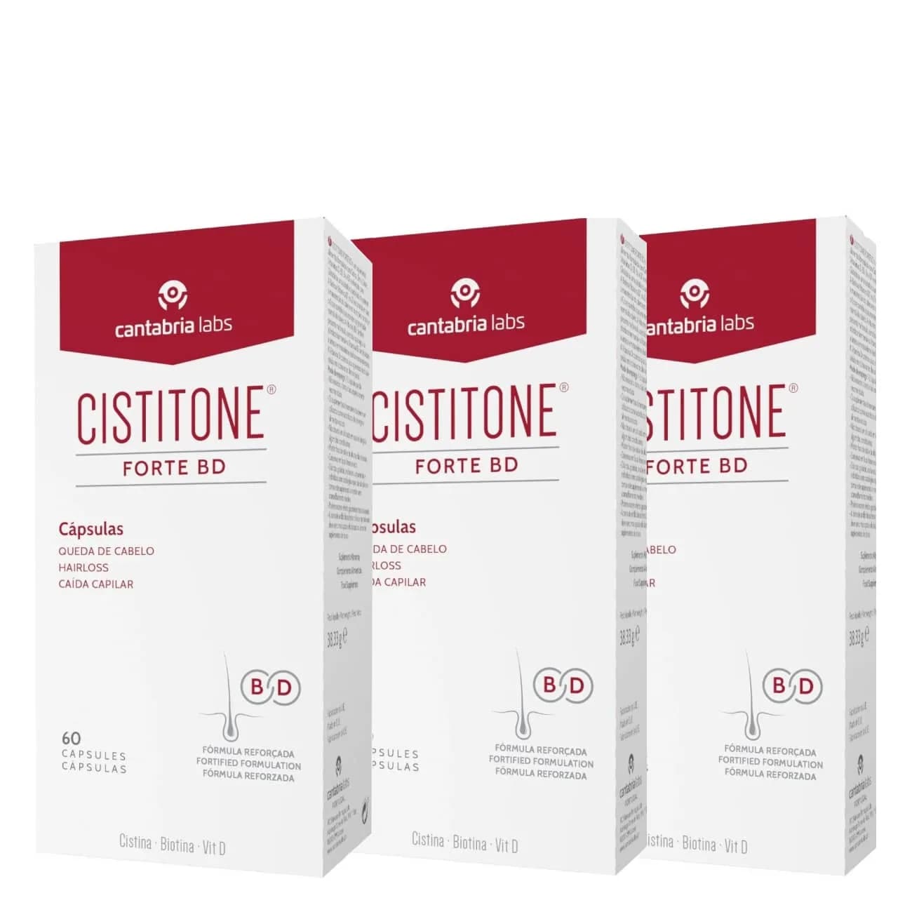 Cistitone Forte BD Caps X60 X3