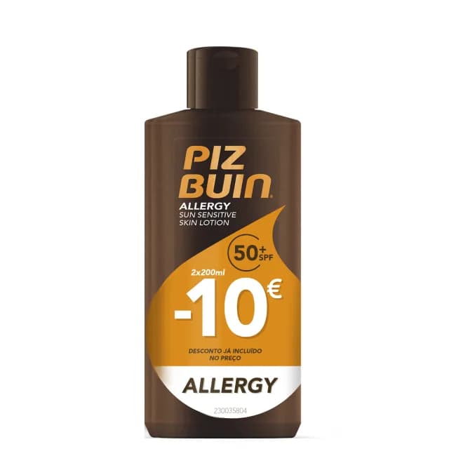 Piz Buin Allergy Locao SPF50+ 200Ml X2