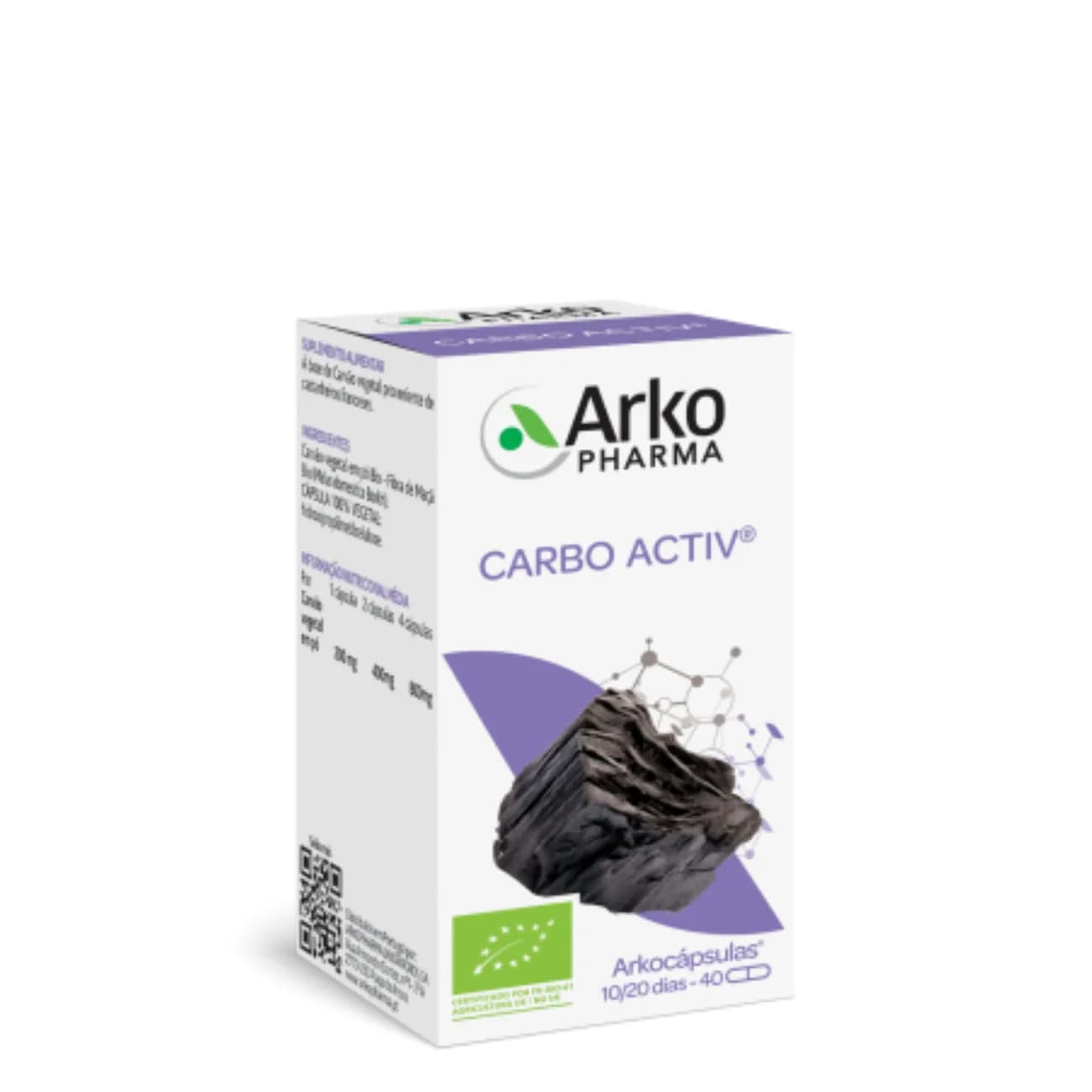 Arkocapsulas Carbo Activ Bio Caps X40