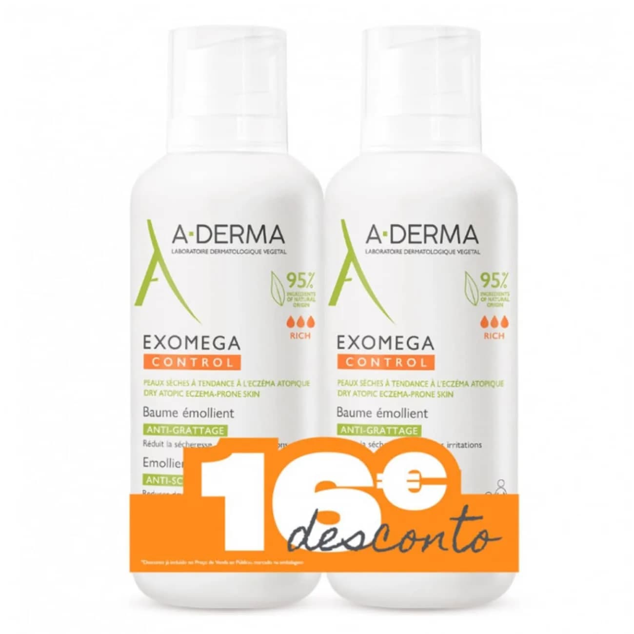 A-Derma Exomega Ctrl Bals Emol400 PrRed