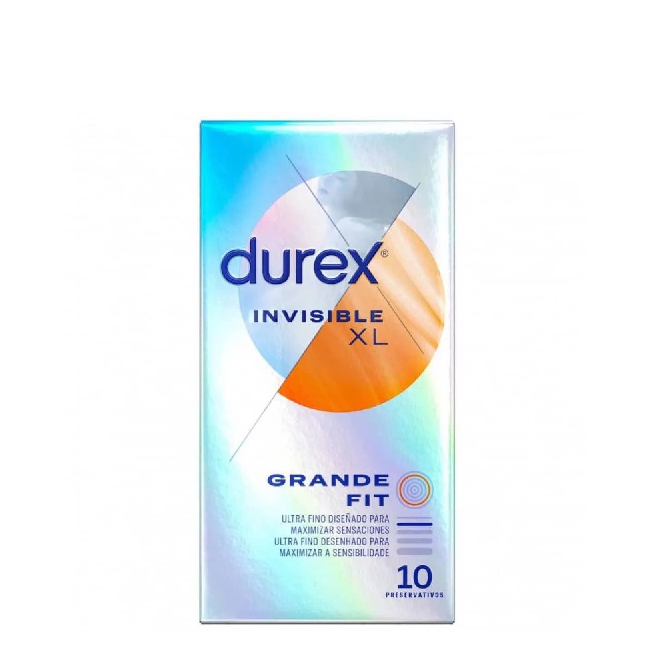 Durex Invisible XL Preservativo x10