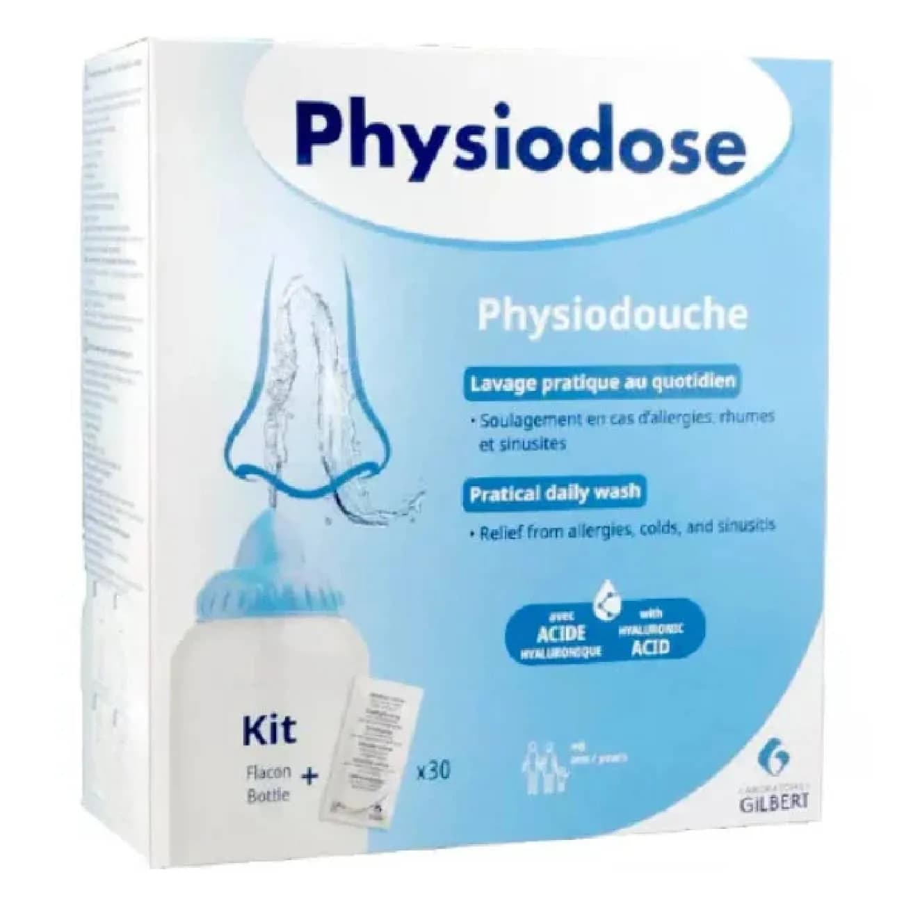 Physiodose Physiodouche Kit Irrig Nasal