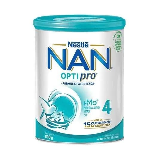 NAN Optipro 4 Leite Crescimen 24M+ 800g