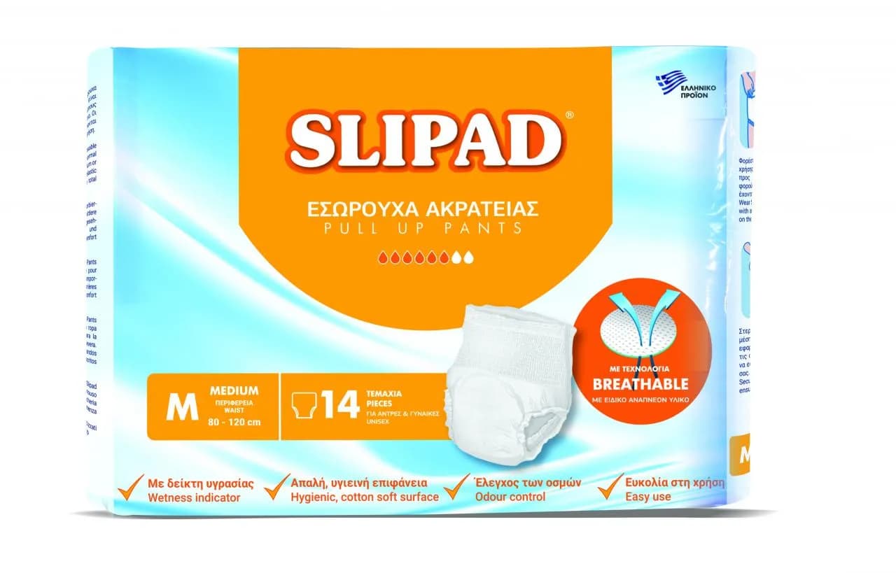 Slipad Pull-Up Cueca Incont M X14