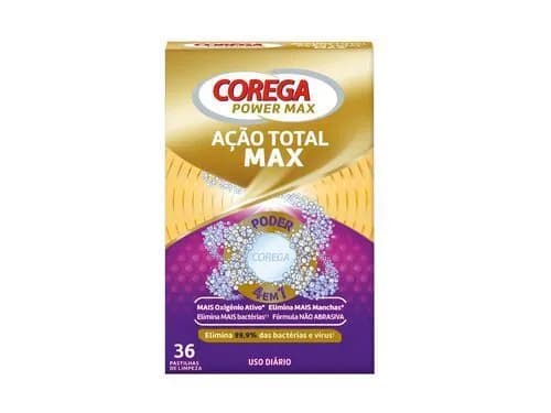 Corega Ação Total Max Pst Efev Limp X36