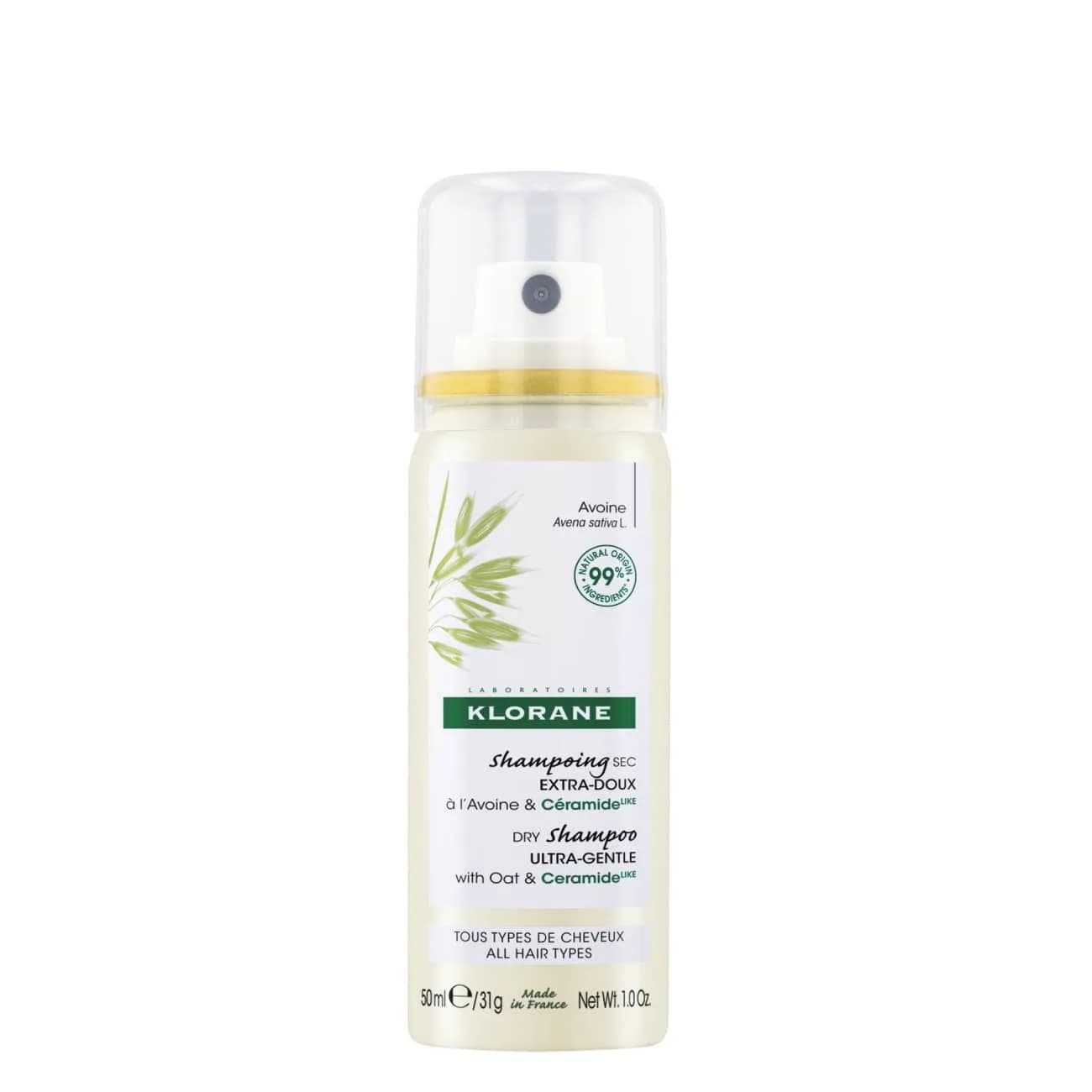 Klorane Cap Ch Seco Aveia Ceramida 50ml