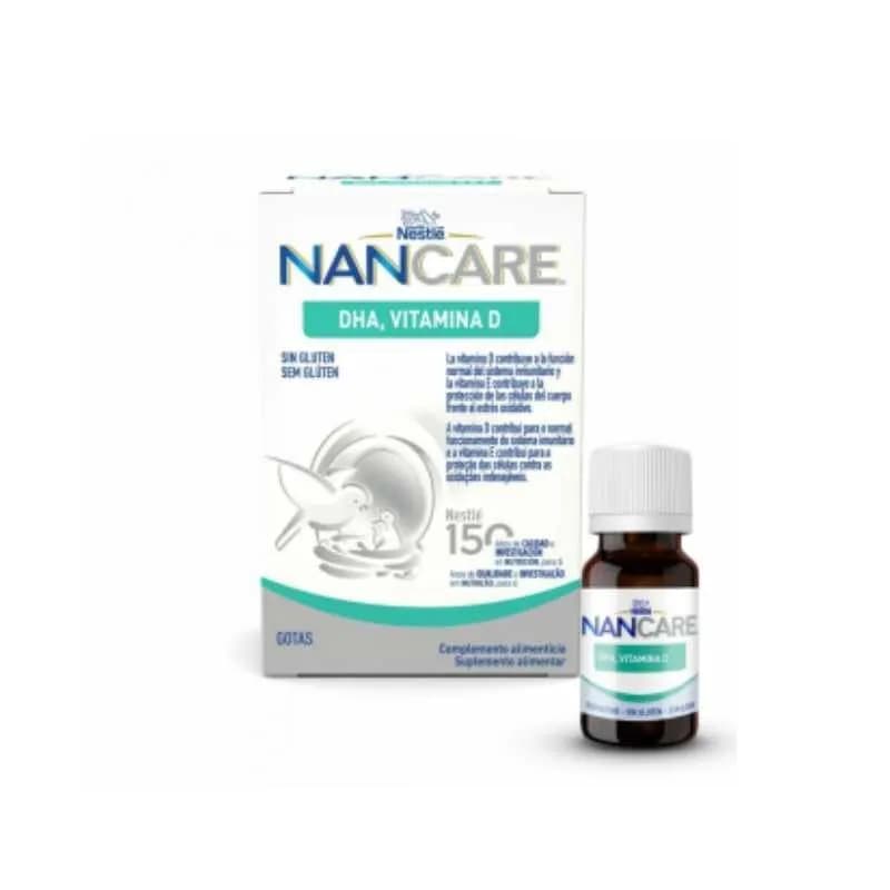Nancare DHA Vit D Gts 10ml