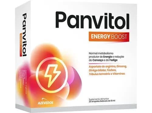 Panvitol Energy Boost Amp Beb 10Ml X20