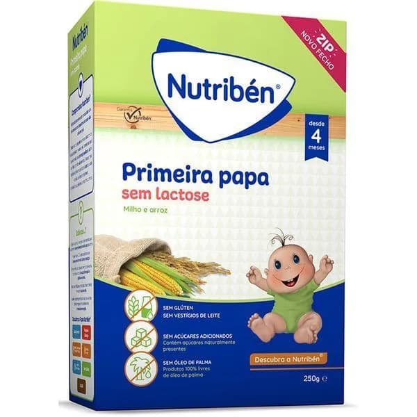 Nutriben Primeira Papa S/ Lactose 250g