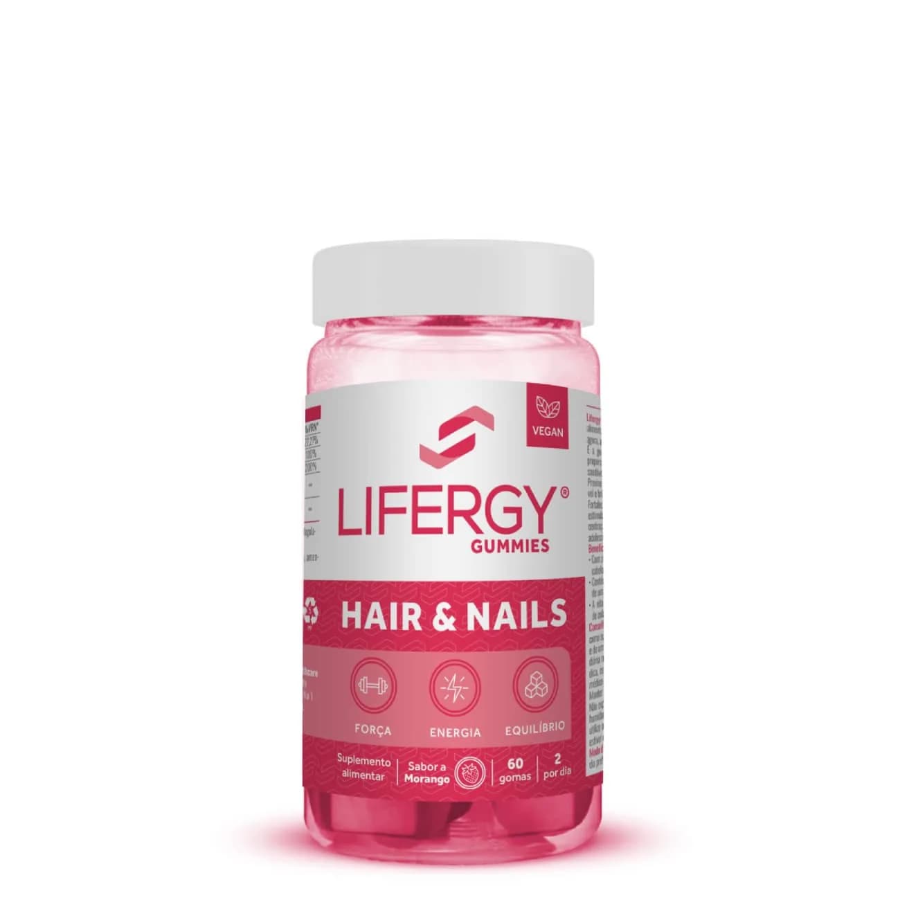 Lifergy Gummies Hair Nails Gomas X60