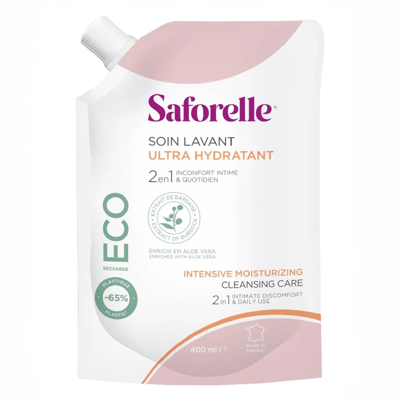 Saforelle Soin Lav Ult Hid Eco Rec400Ml
