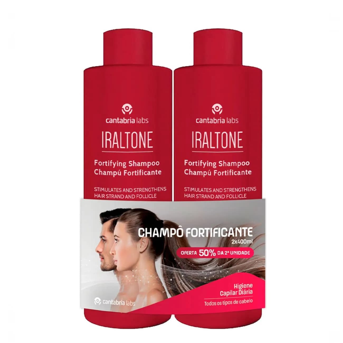 Iraltone Ch Fortificante 400ml X2