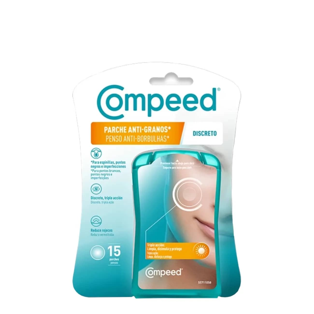 Compeed Penso Borbulhas Discreto X15