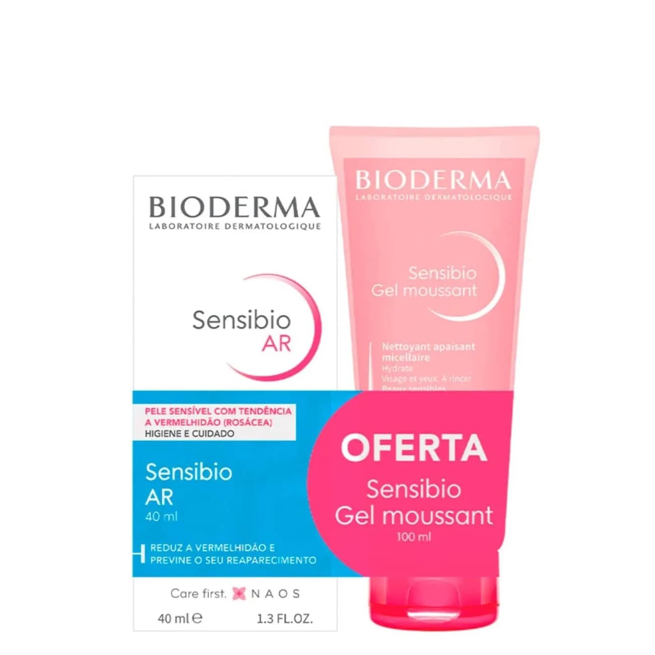 Sensibio Bioderma AR+Of Gel Mouss 100ml