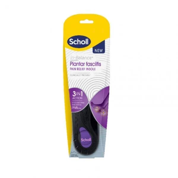 Scholl Palmilha Fascite Plantar M 3Em1