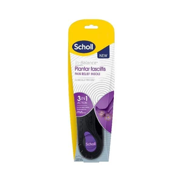 Scholl Palmilha Fascite Plantar L 3Em1