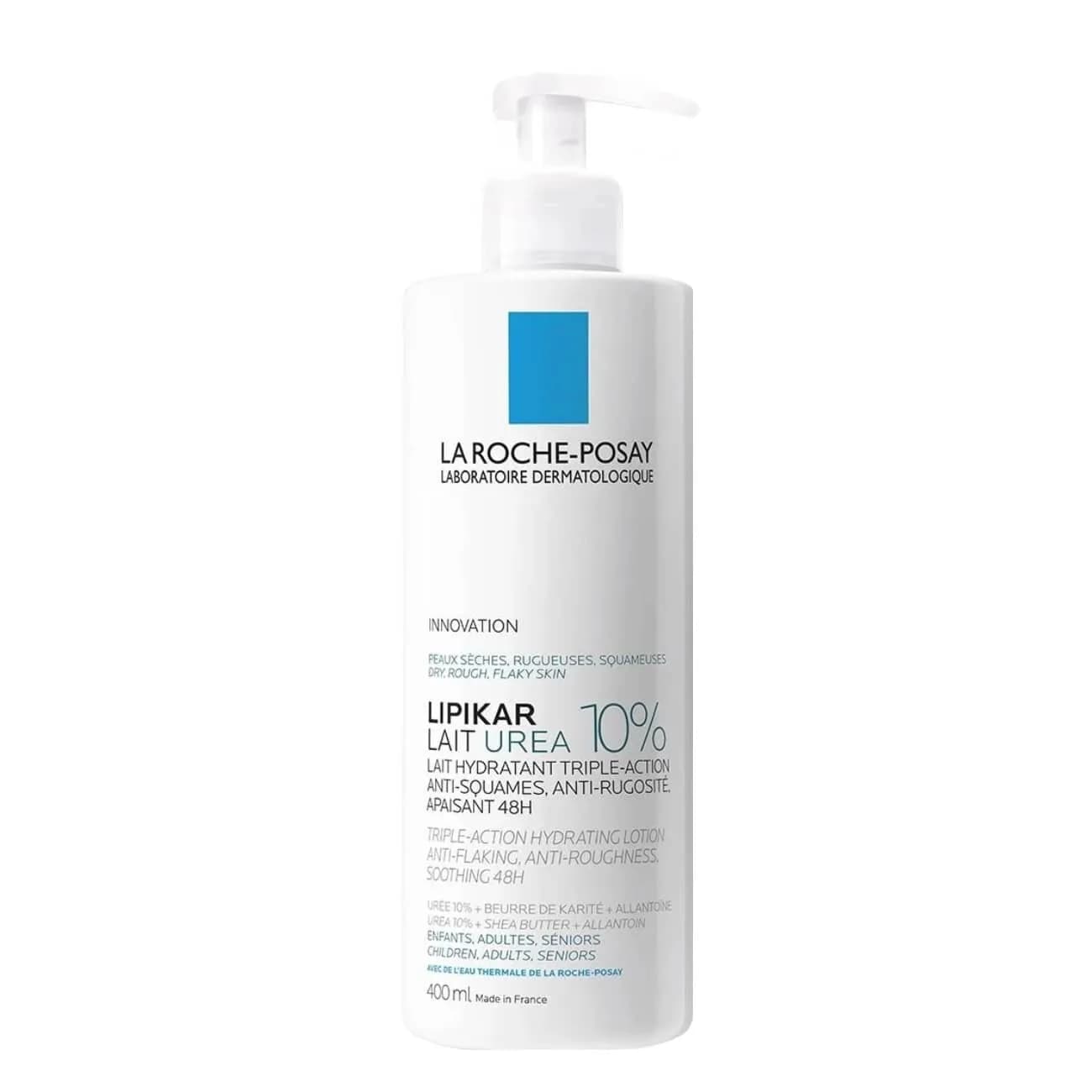 LRPosay Lipikar Leite Ureia 10% 400Ml