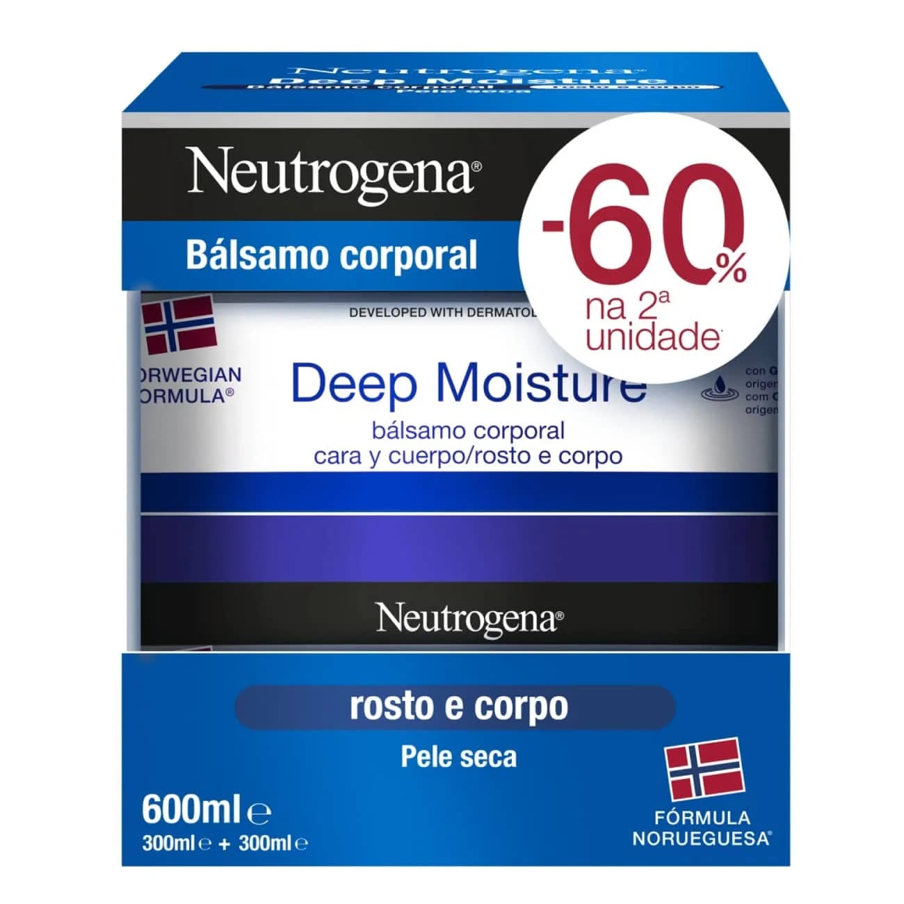 Neutrogena Corpo Bals 300ml Desc 60% 2U