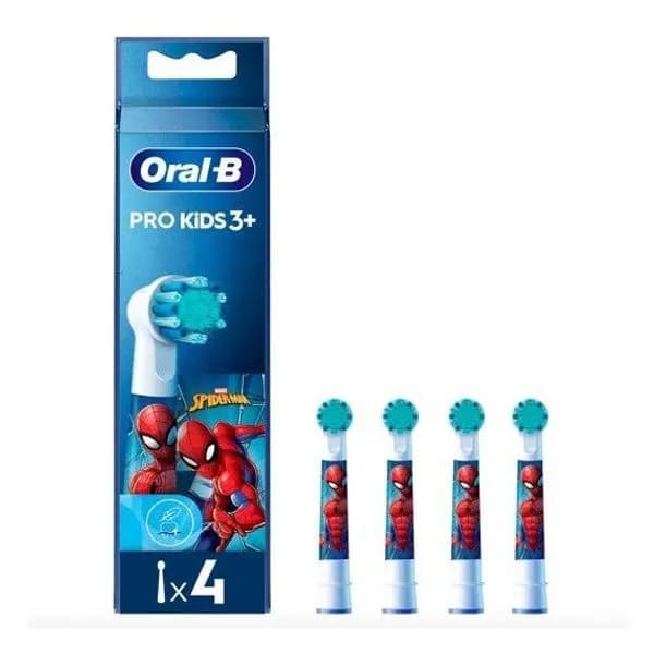 Oral B Kids Spiderman Recarga Esc El X4