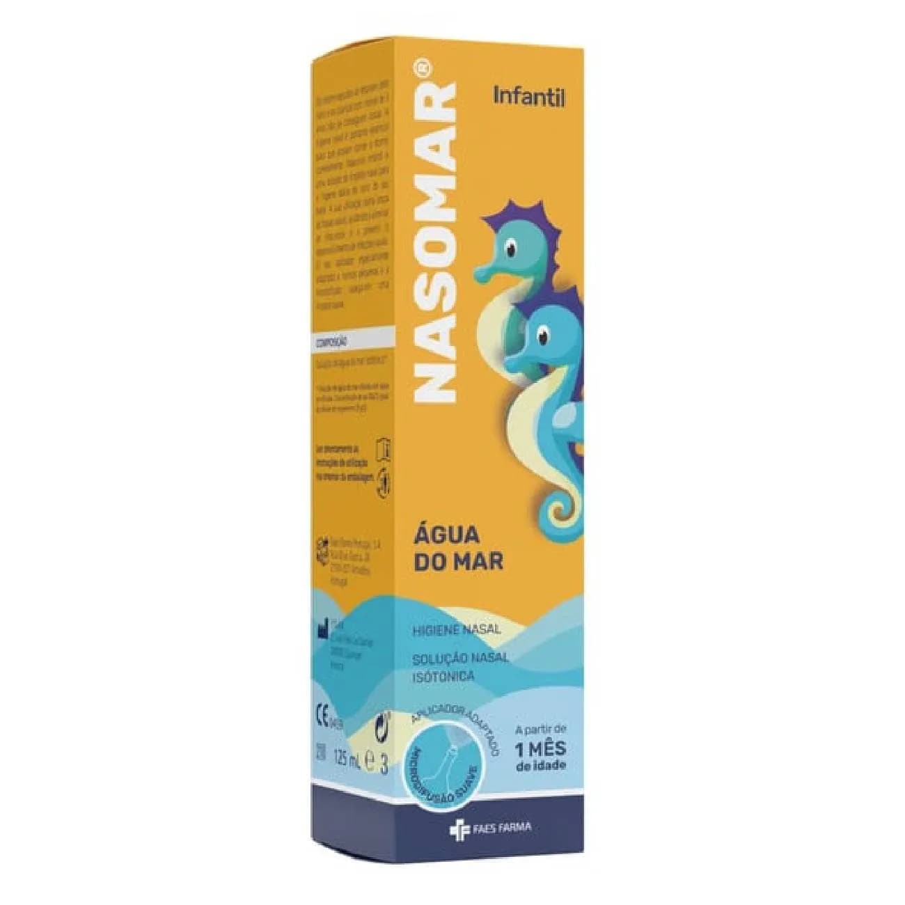 Nasomar Infantil Sol Pulv Nasal 125ml