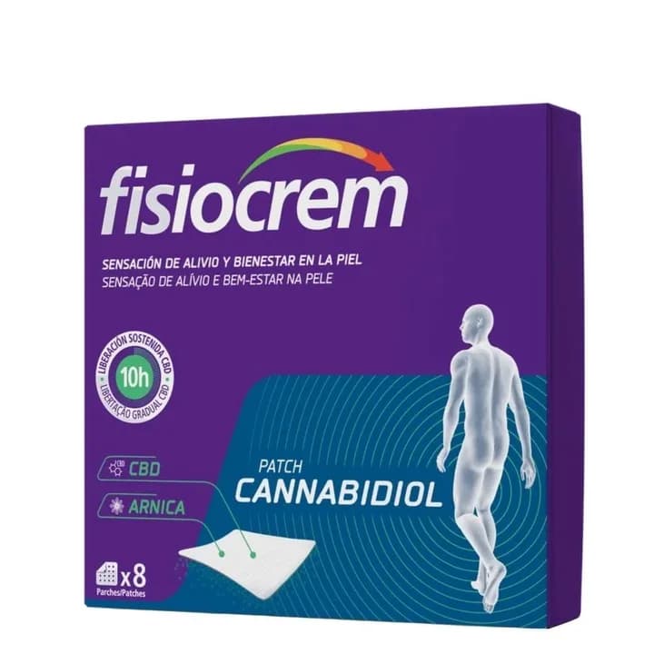 Fisiocrem Patch Cannabidiol X8