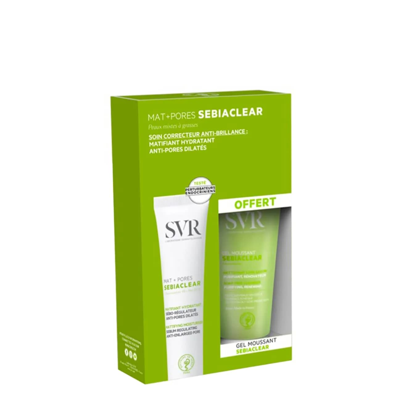 SVR Sebiaclear Mat+Pores40+Of Gel 55Ml