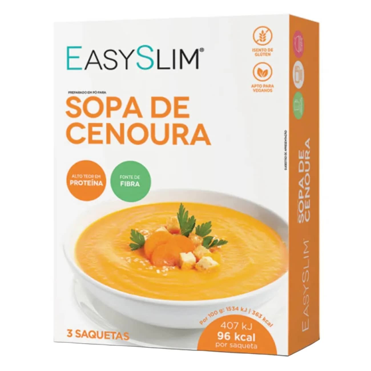 Easyslim Saq Sopa Cenoura 26,5G X3