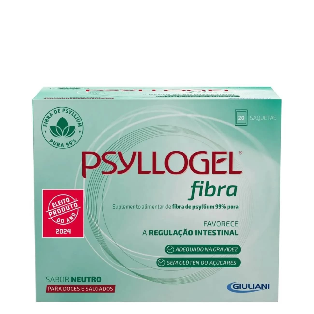 Psyllogel Fibra Neutro Saq X20