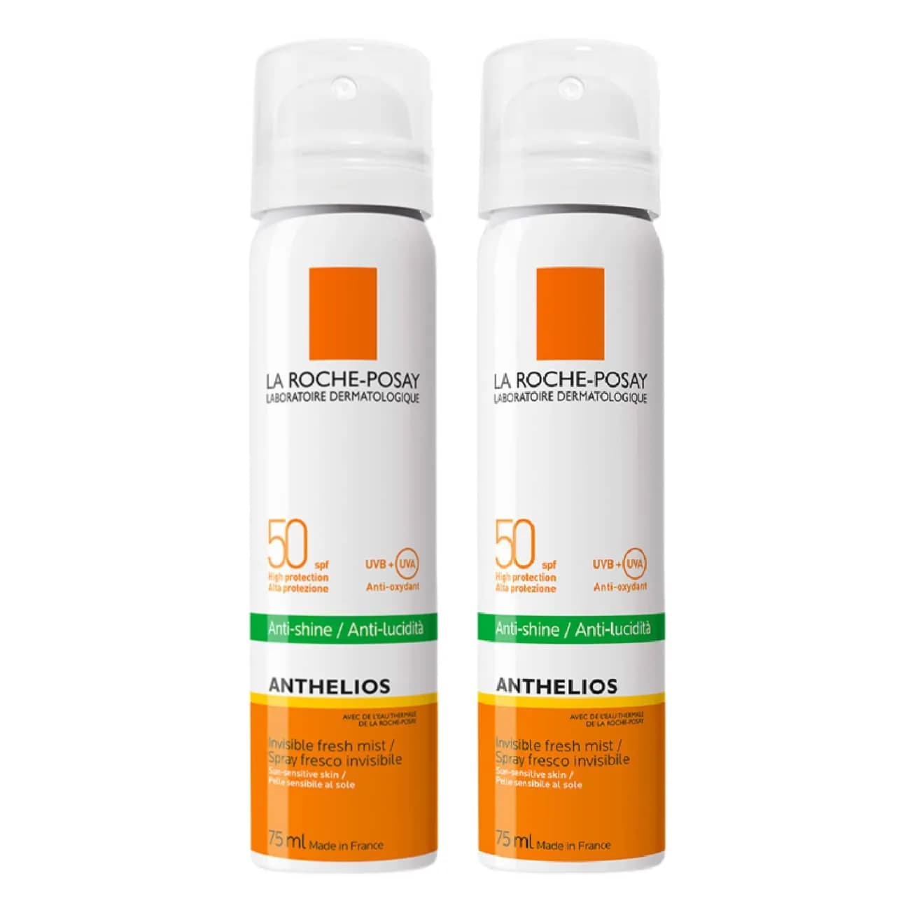 Lrposay Anthel Bruma Ab Spf50 75Ml Duo