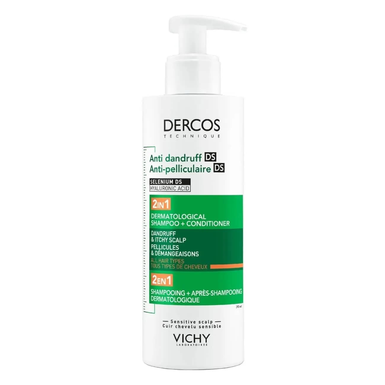 Dercos Anticaspa Ch 2em1 400ml