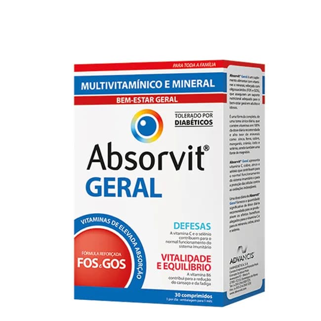 Absorvit Geral Comp X30