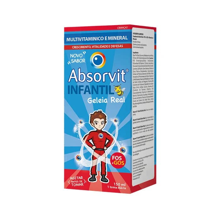 Absorvit Infantil Gelei Real Emul 150Ml