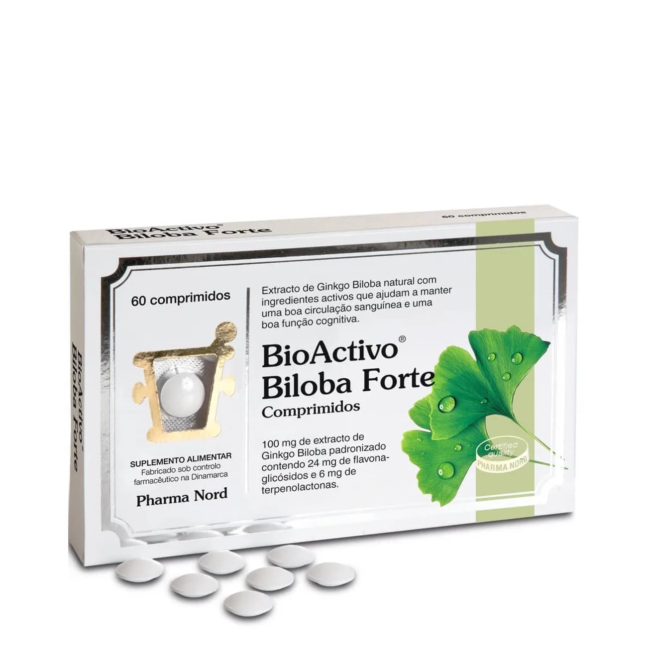 Bioactivo Biloba Forte 100 Mg Comp x 60