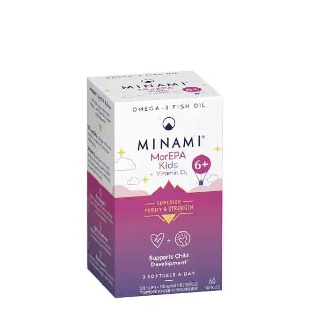 Minami Morepa Kids+Vit D caps x60