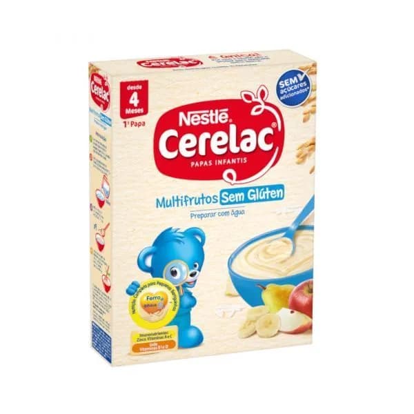 Cerelac Farinh Lac Multif S/Gl 250G 6M+