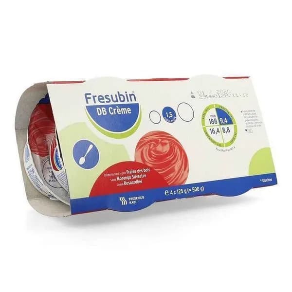Fresubin Db Creme Cr Morango Sil 4 X 125g