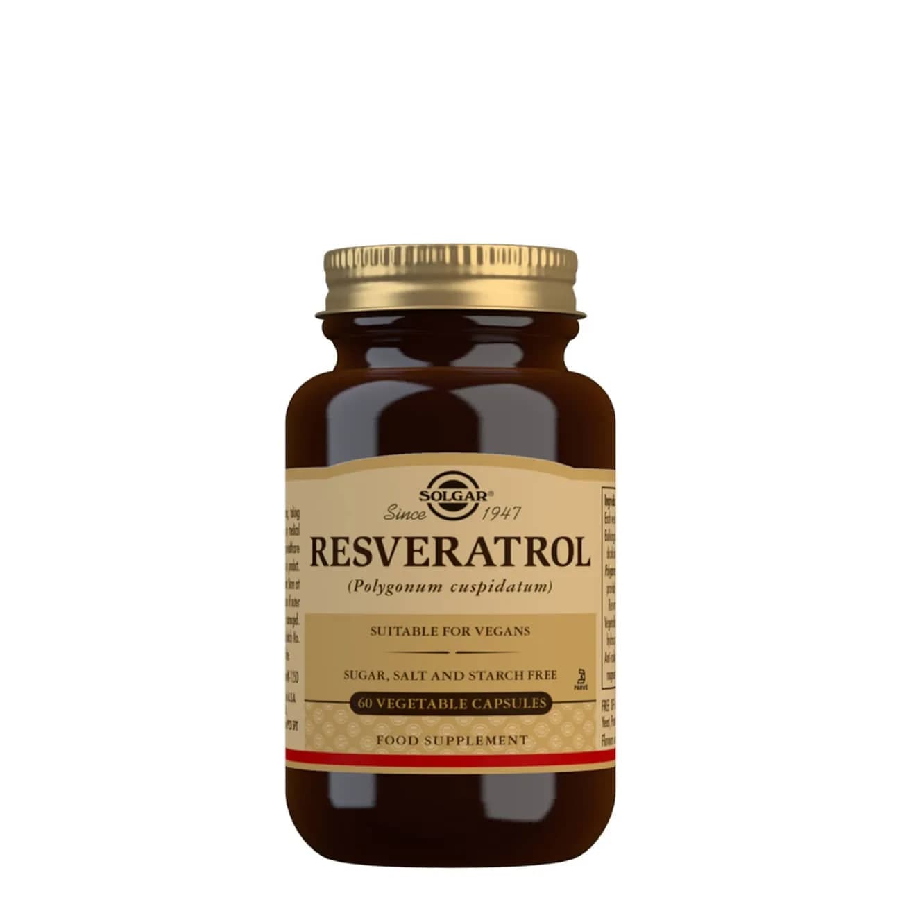 Resveratrol Solgar Caps Veg X 60 cáps(s)