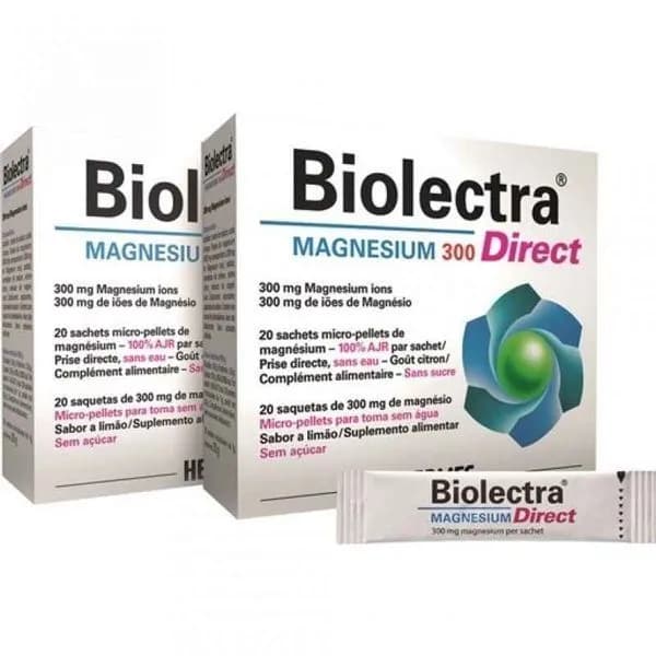 Biolectra Magnesi Saq 300 Direct X 20