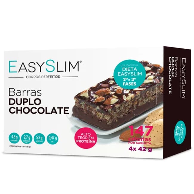 Easyslim Barras Choc Dup 42g X 4